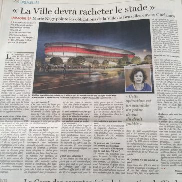 La Ville paye cher le nouveau stade