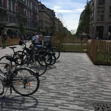 Un plan vélo pour la Ville de Bruxelles : développer un réseau maillé de pistes et itinéraires vélo.